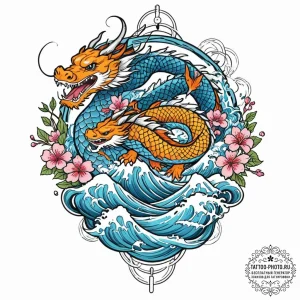 A modern, high-tech command center with multi... - эскиз тату (№1752747522_0, 17.07.2025 10:18) — tattoo-photo.ru