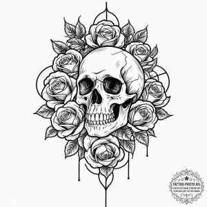р“сђсѓрїрїр° 15: symbolic objects & tools (рў... - эскиз тату (№1752757100_0, 17.07.2025 12:58) — tattoo-photo.ru
