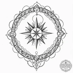Tattoo design a nebula effect rendered entire... - эскиз тату (№1752780741_0, 17.07.2025 19:32) — tattoo-photo.ru