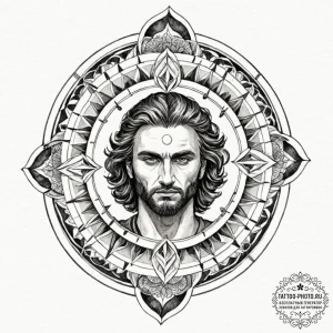 A watercolor tattoo of the main character fro... - эскиз тату (№1752792006_0, 17.07.2025 22:40) — tattoo-photo.ru