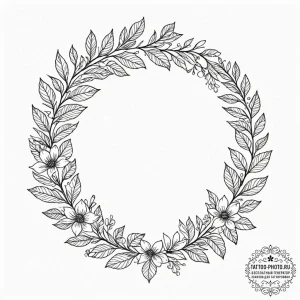 Tattoo sketch: a simple, elegant tattoo of a... - эскиз тату (№1752793274_0, 17.07.2025 23:01) — tattoo-photo.ru