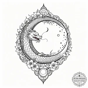 Tattoo design a single, tiny star or moon sym… — эскиз тату (№1752795662_0, 17.07.2025 23:41) — tattoo-photo.ru