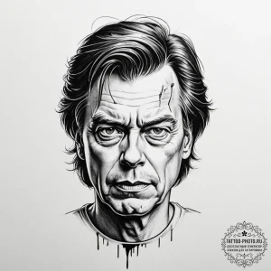 стивен кинг (stephen king universe), tattoo l... - эскиз тату (№1752866587_0, 18.07.2025 19:23) — tattoo-photo.ru