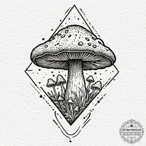 Mushroom cloud, tattoo drawing outline, sepia... - эскиз тату (№1752868896_0, 18.07.2025 20:01) — tattoo-photo.ru