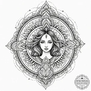 Tattoo sketch aquarius's water-bearer, pourin... - эскиз тату (№1752874819_0, 18.07.2025 21:40) — tattoo-photo.ru