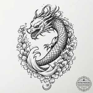 Tattoo design a subtle line following the cur... - эскиз тату (№1752874902_0, 18.07.2025 21:41) — tattoo-photo.ru