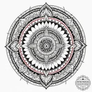 Tattoo sketch a powerful shield wall of ancie... - эскиз тату (№1752875404_0, 18.07.2025 21:50) — tattoo-photo.ru