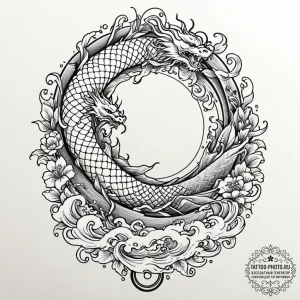 Tattoo design a zodiac symbol with a keyhole... - эскиз тату (№1752875487_0, 18.07.2025 21:51) — tattoo-photo.ru