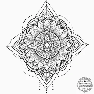 Tattoo design an abstract "respawn" animation... - эскиз тату (№1752876658_0, 18.07.2025 22:10) — tattoo-photo.ru