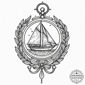 Tattoo sketch a soft, monochromatic palette w... - эскиз тату (№1752877492_0, 18.07.2025 22:24) — tattoo-photo.ru