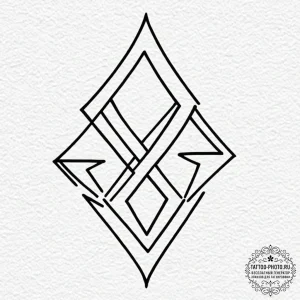 Tattoo design a stylized "noob" text crossed... - эскиз тату (№1752889118_0, 19.07.2025 01:38) — tattoo-photo.ru