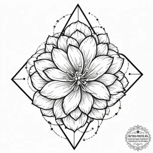 Jasmine, tattoo flash sheet design, black and... - эскиз тату (№1752901977_0, 19.07.2025 05:12) — tattoo-photo.ru