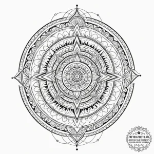 A watercolor sketch of the surreal circus fin... - эскиз тату (№1752904538_0, 19.07.2025 05:55) — tattoo-photo.ru