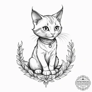 A watercolor sketch of the animated "a dream... - эскиз тату (№1752909252_0, 19.07.2025 07:14) — tattoo-photo.ru