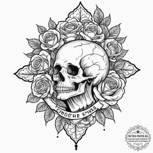 Tattoo sketch a powerful jawline and chin, co... - эскиз тату (№1752909337_0, 19.07.2025 07:15) — tattoo-photo.ru