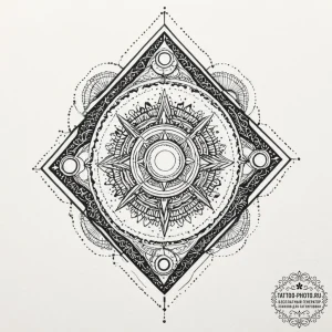 127. a linework sketch of the flux capacitor,... - эскиз тату (№1752913477_0, 19.07.2025 08:24) — tattoo-photo.ru