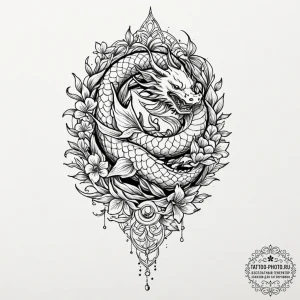 A linework tattoo of the evenstar pendant giv... - эскиз тату (№1752914797_0, 19.07.2025 08:46) — tattoo-photo.ru