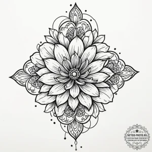 Tattoo sketch a single, continuous fine line... - эскиз тату (№1752933078_0, 19.07.2025 13:51) — tattoo-photo.ru