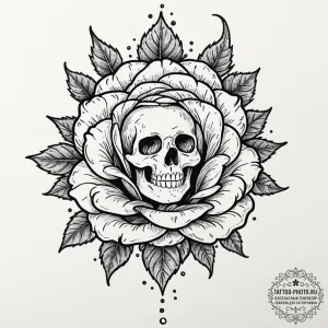 A dotwork design of the spice, glowing and sh... - эскиз тату (№1752941045_0, 19.07.2025 16:04) — tattoo-photo.ru