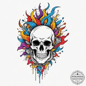 Tattoo sketch exposed muscle fibers or bone,... - эскиз тату (№1752948790_0, 19.07.2025 18:13) — tattoo-photo.ru