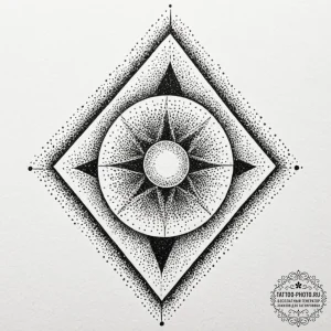 Sight, concept art for tattoo, black and whit... - эскиз тату (№1752952255_0, 19.07.2025 19:10) — tattoo-photo.ru