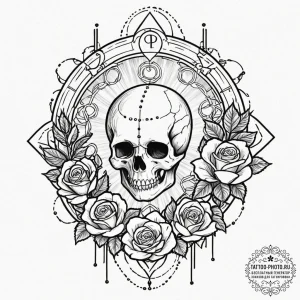 Tattoo design a watercolor effect of light ra... - эскиз тату (№1752952761_0, 19.07.2025 19:19) — tattoo-photo.ru