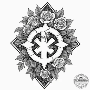 Tattoo sketch: a realistic depiction of the k... - эскиз тату (№1752954028_0, 19.07.2025 19:40) — tattoo-photo.ru