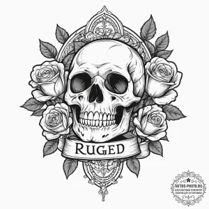 Tattoo sketch a rugby player mid-tackle., tat... - эскиз тату (№1752959690_0, 19.07.2025 21:14) — tattoo-photo.ru