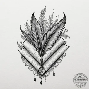 A neo-traditional tattoo of lady whistledown'... - эскиз тату (№1752963072_0, 19.07.2025 22:11) — tattoo-photo.ru