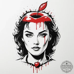 A trash polka composition of the different mo... - эскиз тату (№1752963664_0, 19.07.2025 22:21) — tattoo-photo.ru