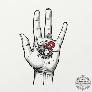 Tattoo design a delicate word or initial on t... - эскиз тату (№1752965184_0, 19.07.2025 22:46) — tattoo-photo.ru