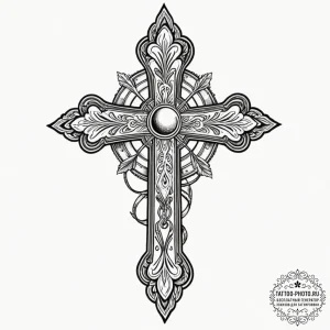 Tattoo design a rough, military-grade fabric... - эскиз тату (№1752967122_0, 19.07.2025 23:18) — tattoo-photo.ru