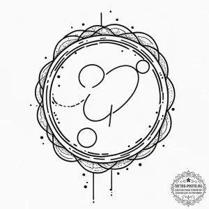 Tattoo design a powerful thought bubble with... - эскиз тату (№1752968556_0, 19.07.2025 23:42) — tattoo-photo.ru