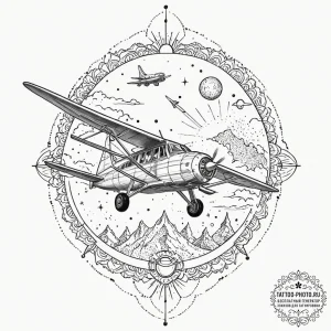 A graphic novel panel of the "jive talking" s... - эскиз тату (№1752970243_0, 20.07.2025 00:10) — tattoo-photo.ru