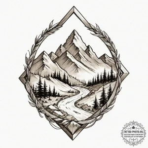Tattoo design a stylized "boss battle" health... - эскиз тату (№1752972098_0, 20.07.2025 00:41) — tattoo-photo.ru