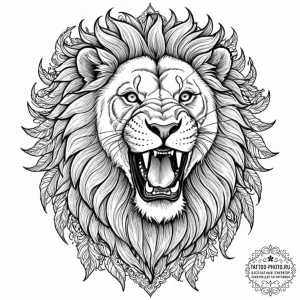 A national geographic style photo of a majest... - эскиз тату (№1752972519_0, 20.07.2025 00:48) — tattoo-photo.ru