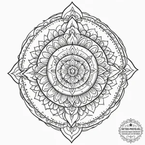 Tattoo sketch a zodiac animal made entirely o... - эскиз тату (№1752972941_0, 20.07.2025 00:55) — tattoo-photo.ru