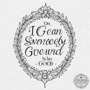 A chicano lettering tattoo of "i solemnly swe... - эскиз тату (№1752973280_0, 20.07.2025 01:01) — tattoo-photo.ru
