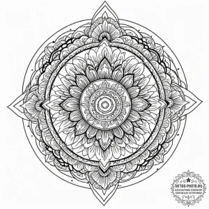 Poppy, tattoo line art, muted color palette,... - эскиз тату (№1752976773_0, 20.07.2025 01:59) — tattoo-photo.ru