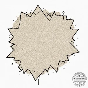 The texture of rough, weathered concrete., ta... - эскиз тату (№1752985931_0, 20.07.2025 04:32) — tattoo-photo.ru