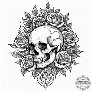 Beetle, tattoo sketch design, chicano tattoo... - эскиз тату (№1752988717_0, 20.07.2025 05:18) — tattoo-photo.ru