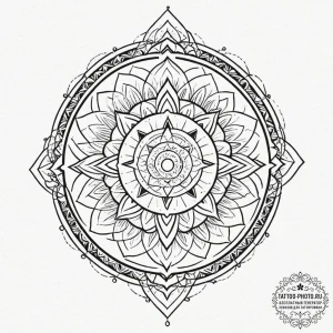 A chicano lettering tattoo "the path of the r... - эскиз тату (№1752995904_0, 20.07.2025 07:18) — tattoo-photo.ru