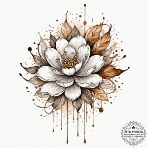 комедия и сатира, tattoo drawing outline, wat... - эскиз тату (№1752995988_0, 20.07.2025 07:19) — tattoo-photo.ru