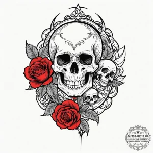 A linework tattoo of the atreides hawk symbol... - эскиз тату (№1753005882_0, 20.07.2025 10:04) — tattoo-photo.ru