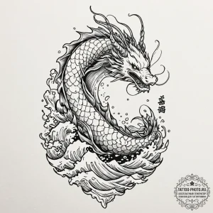 A single gondola gliding through a quiet vene... - эскиз тату (№1753007994_0, 20.07.2025 10:39) — tattoo-photo.ru