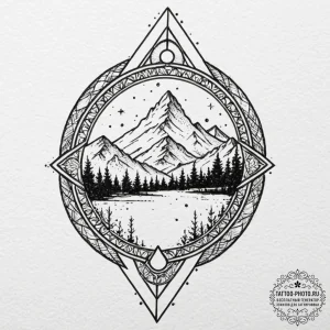 A linework tattoo of the konoha (hidden leaf)... - эскиз тату (№1753011550_0, 20.07.2025 11:39) — tattoo-photo.ru