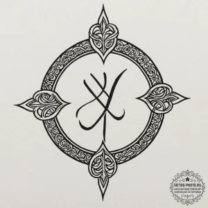 5. р сѓрѕс‹ (slavic runes: р—р°с‰рёс‚рѕс‹рµ,... - эскиз тату (№1753027613_0, 20.07.2025 16:06) — tattoo-photo.ru