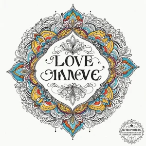 Tattoo design a phrase about self-love or emp... - эскиз тату (№1753042567_0, 20.07.2025 20:16) — tattoo-photo.ru