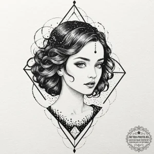 Tattoo sketch a subtle, flowing watercolor la... - эскиз тату (№1753069728_0, 21.07.2025 03:48) — tattoo-photo.ru