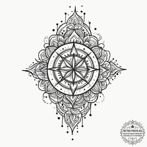 Tattoo sketch a tiny achievement icon linewor... - эскиз тату (№1753080375_0, 21.07.2025 06:46) — tattoo-photo.ru